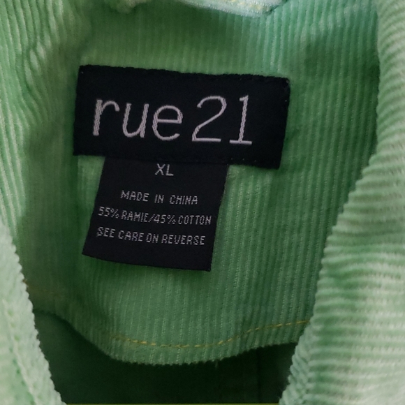 Rue21 Corduroy XL button up jacket - Picture 7 of 7